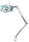 UNiLUX Lampe loupe à LED ZOOM, avec pince de table, blanc