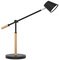 UNiLUX Lampe de bureau à LED VICKY, dimmable, hêtre/noir
