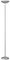 UNiLUX Lampadaire à LED DELY 2.0, dimmable, gris métallisé