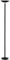 UNiLUX Lampadaire à LED FIRST, noir