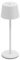 Securit Lampe de table LED rechargeable MONTE CARLO, blanc