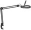 MAUL Lampe loupe à LED MAULviso, avec pince, noir