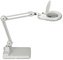 MAUL Lampe loupe à LED MAULviso, sur socle, blanc