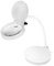 LogiLink Lampe loupe à LED, à 2 lentilles, dimmable, blanc