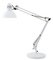 ALBA Lampe de bureau LED "ARCHI", pince/socle, blanc