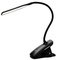 ALBA Lampe de lecture LED rechargeable "LEDCLIP", noir
