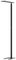 Hansa Lampadaire à LED "Larimar", hauteur: 1.997 mm, noir