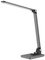 Hansa Lampe de bureau à LED "Breeze", socle, gris métallique