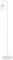 Hansa Lampadaire à LED rechargeable Flare bubble, blanc mat
