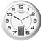 UNiLUX Horloge murale à quartz "INSTINCT", argent