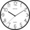 UNiLUX Horloge murale/horloge à quartz NESSY, noir