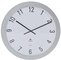 ALBA Horloge murale "HORGIANT", montre à quartz, gris métal