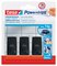 tesa Powerstrips Crochet adhésif SMALL rectangulaire, noir