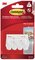 3M Command Mini-crochet,  plastique, taille: S, blanc