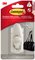 3M Command Crochet en métal "Classic", taille M, argent