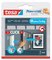 tesa Bande auto-agrippante Powerstrips CLICK, medium, blanc