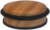 ALBA Butoir de porte, en acier, diamètre: 102 mm, effet bois