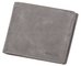 PRIDE&SOUL Portefeuille RFID, format paysage, cuir, gris