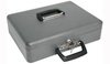 WEDO Coffret-caisse à monnaie Maxi, en tôle d'acier, gris