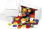 WEDO Protections rondes pour clés, carton de 100 pièces