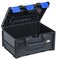 allit Boîte de rangement EuroPlus MetaBox 215, noir/bleu