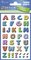 ZDesign SCHOOL Sticker de lettres, lettres: A-Z, coloré