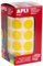 APLI Kids Gommette de couleur en rouleau, jaune