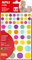 APLI kids Gommettes "Rond", couleurs pastel, assorti