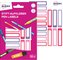 AVERY Étiquette pour stylo, papier, 10 x 50 mm, cadre rose