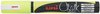 uni-ball Marqueur craie Chalk marker PWE5M, jaune fluo