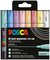 POSCA Marqueur à pigment PC-1MC, étui de 8, couleurs douces