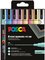 POSCA Marqueur à pigment PC-3M, étui de 8, couleurs douces