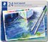 STAEDTLER Crayon aquarellable karat aquarelle, étui de 24