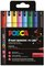 POSCA Marqueur à pigment PC-1MR, pochette de 8, assorti