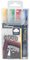 Securit Feutre-craie WATERPROOF MEDIUM, étui de 4, assorti