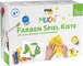 KREUL Gouache aux doigts "MUCKI", kit de peinture pour jouer