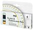 KREUL Marqueur Glass & Porcelain Pen Glamour, set de 4