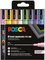 POSCA Marqueur à pigment PC-3M, étui de 8, pastel
