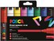 POSCA Marqueur à pigment PC-8K, étui de 8, assorti