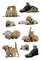 HERMA Autocollants DECOR "Chiots"