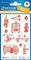 AVERY Zweckform ZDesign KIDS Sticker papier, rouge
