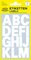 AVERY Zweckform Sticker de lettres, lettres A-Z, blanc
