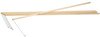 folia Bâton de lanterne, en bois, longueur: 600 mm