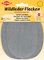 KLEIBER Patch à coudre en daim, 155 x 100 mm, gris