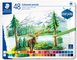 STAEDTLER Crayon couleur Design Journey, étui métal de 48