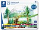 STAEDTLER Crayon couleur Design Journey, étui métal de 72