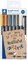 STAEDTLER Feutre pinceau metallic brush, étui de 6