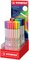 STABILO Feutre pinceau Pen 68 brush ARTY, présentoir de 80