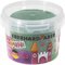 EBERHARD FABER Pâte à modeler, boîte de 100 g, vert pailleté