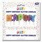 Clairefontaine Set bougies d'anniversaire "Happy Birthday"